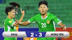 Kết quả HAGL 2-3 Hưng Yên: HAGL bị loại sớm ở Cúp QG